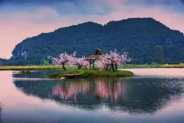 走进十里桃花的浪漫三生三世，揭秘古代人文情感与自然环境的完美交融
